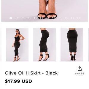 FASHION NOVA PENCIL SKIRT